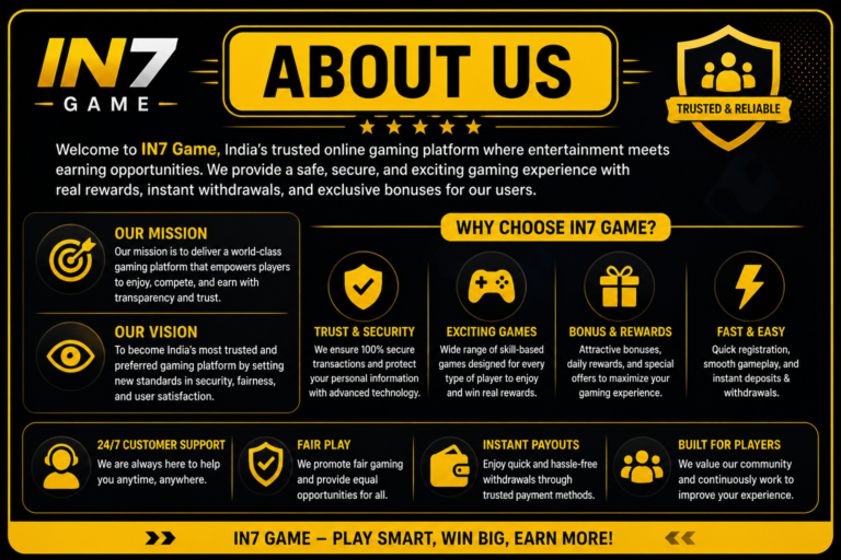 IN7 GAME BONUS